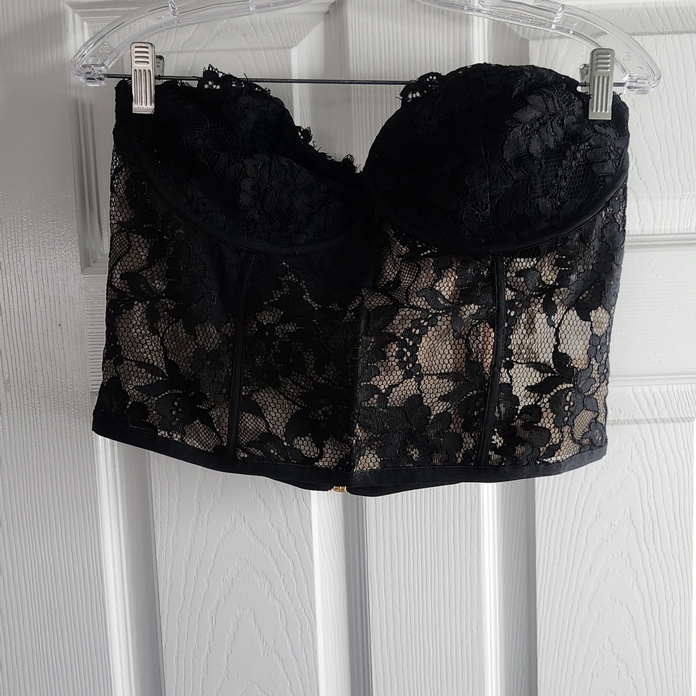 Express Black Lace Bandeau